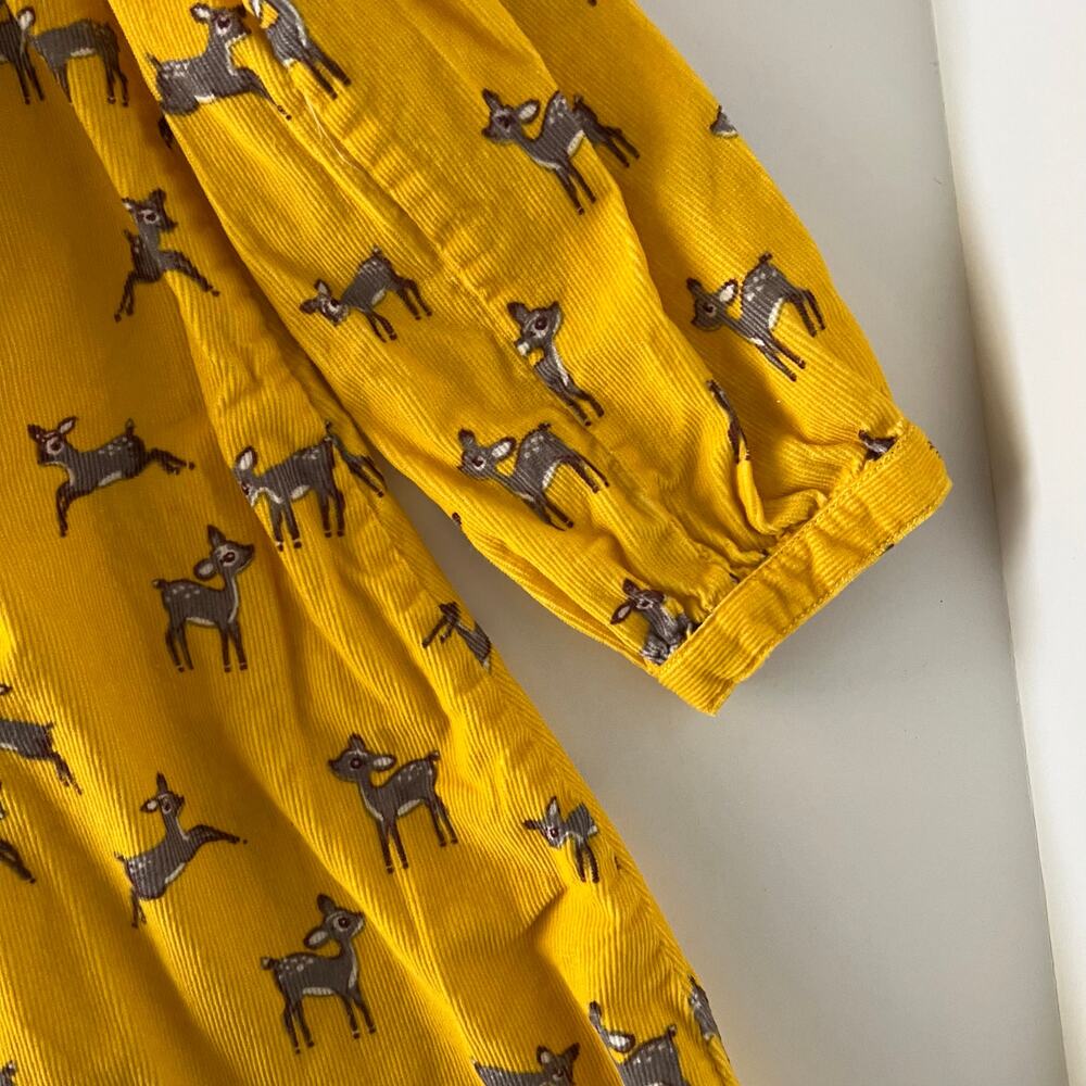 M&S Corduroy Deer Dress - Picture 4 of 10